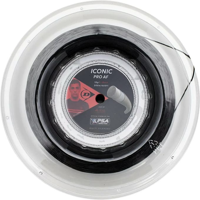 Squash racketsnaren Dunlop iconic pro af