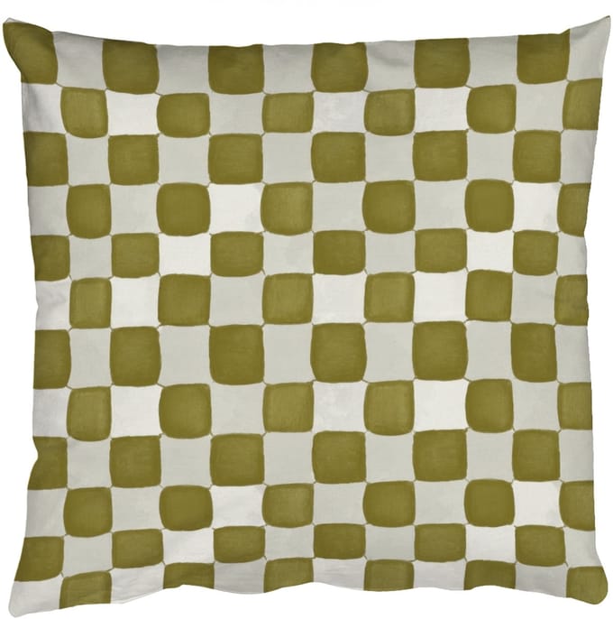 Sierkussens - Kussentjes Woonkamer - 45x45 cm - Schaak - Patroon - Groen
