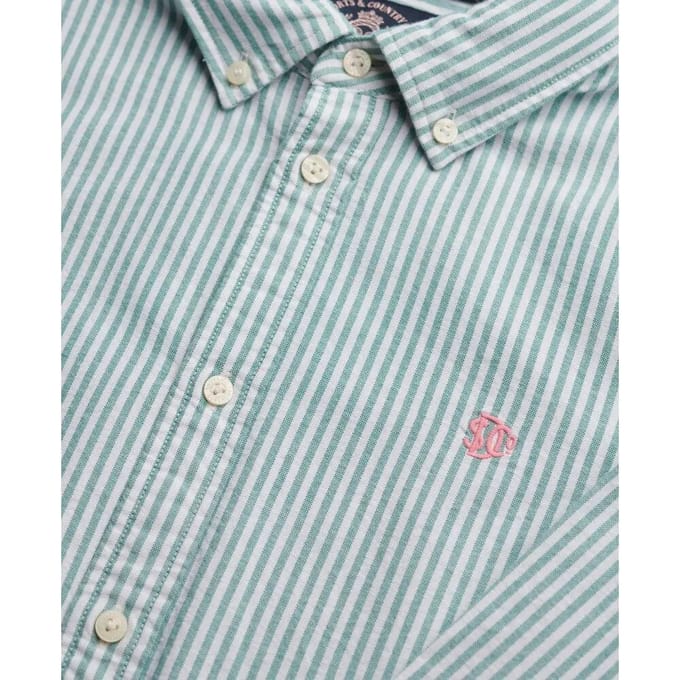 Dameshemd met lange mouwen Superdry Oxford Bd