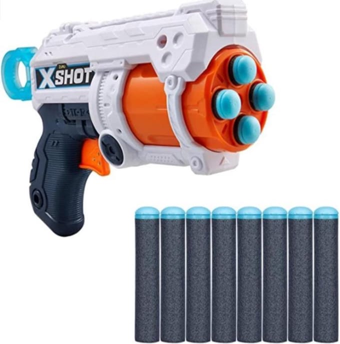 Zuru X-Shot - Excel - Fury 4 - 16 Darts - 36377 - Vanaf 8 jaar