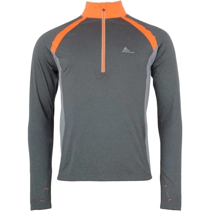 1st skin T-shirt met rits Peak Mountain Cankora