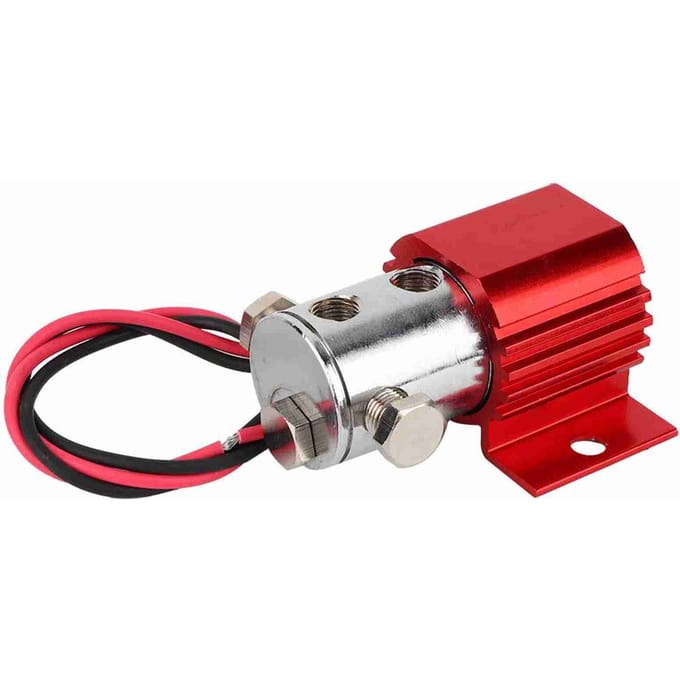 Kit Électrique de Blocage de Ligne de Frein Contrôle de Roulement de Frein Maintien en Pente Rouge red