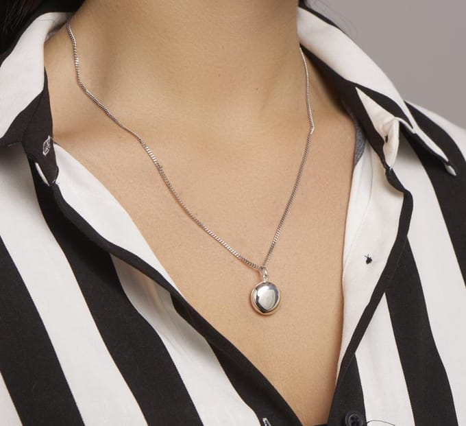 The Jewelry Collection - Medaillon - Zilver