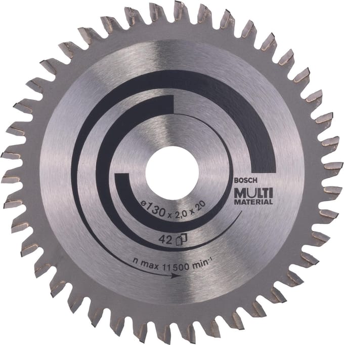 Bosch RUNDSAVKL MULTI Ø130x2.0x20/16MM 42T