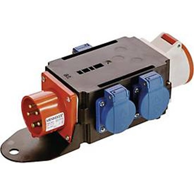 CEE adapter MIXO BRIGACH 1xCEE stekker 400V,16 A,5-polig IP44 AS-SCHWABE