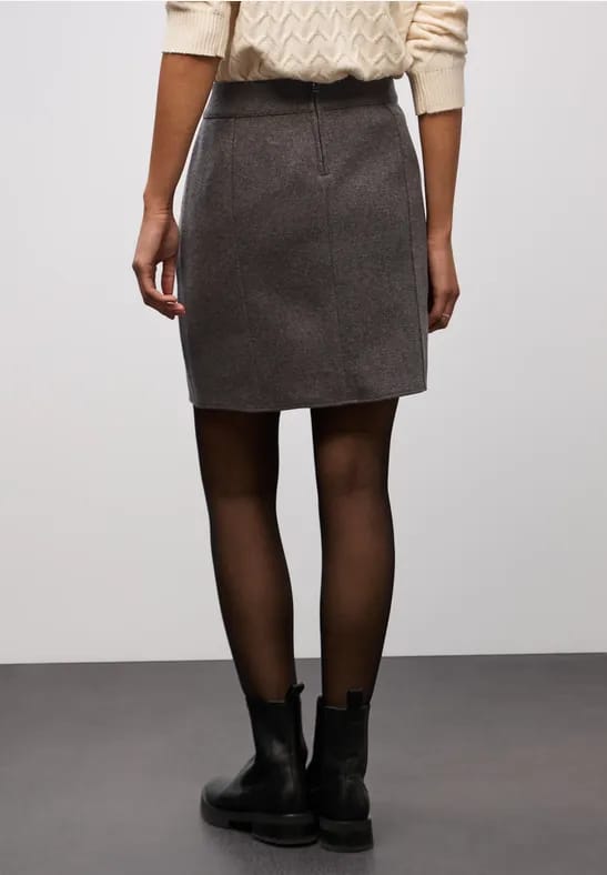 Wol-look rok
