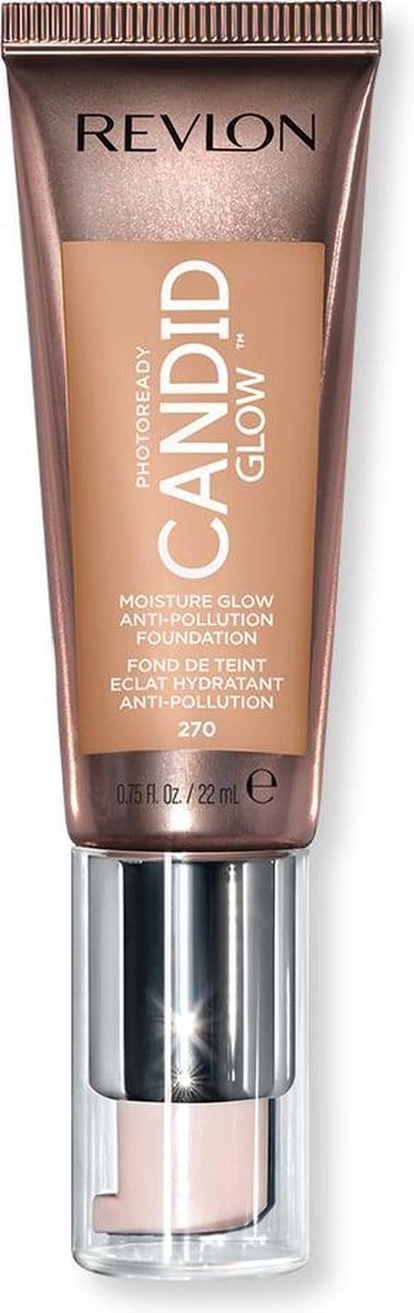 Revlon - PhotoReady Candid Glow Foundation Anti-Vervuiling - 270 Medium Beige