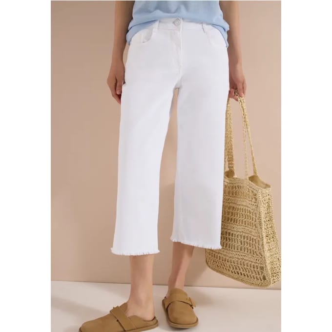 3/4 Wide Legs jeans in Loose Fit