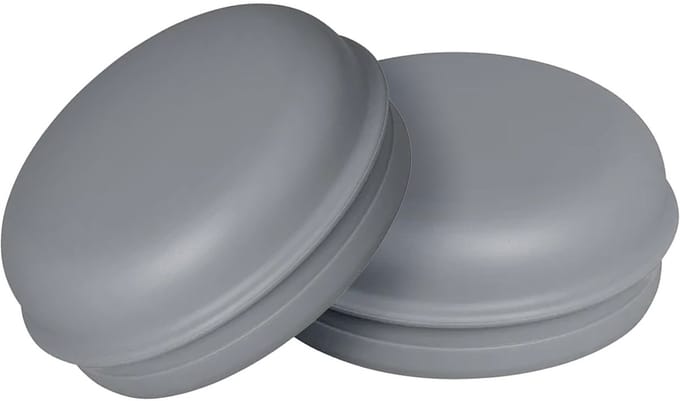 ProPlus Naafdop - Ø75mmx32mm - Geschikt voor Williams - set van 2 stuks - Grijs
