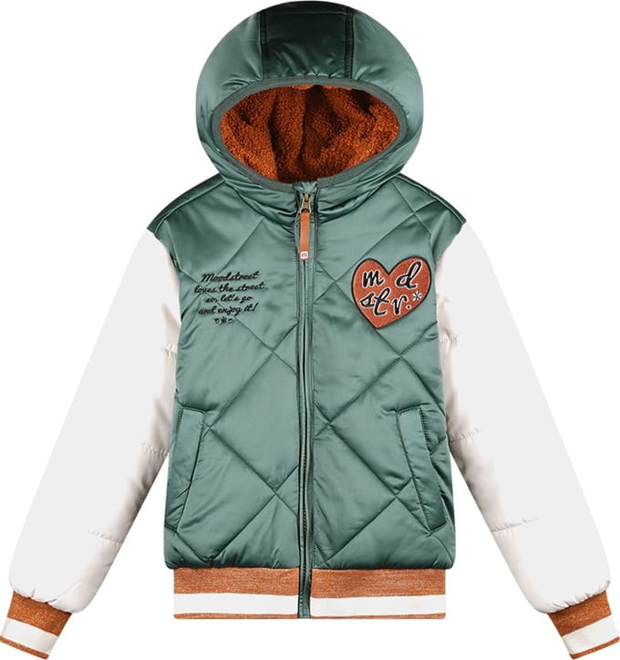 Moodstreet M407-5220 Meisjes Jas - Maat 116