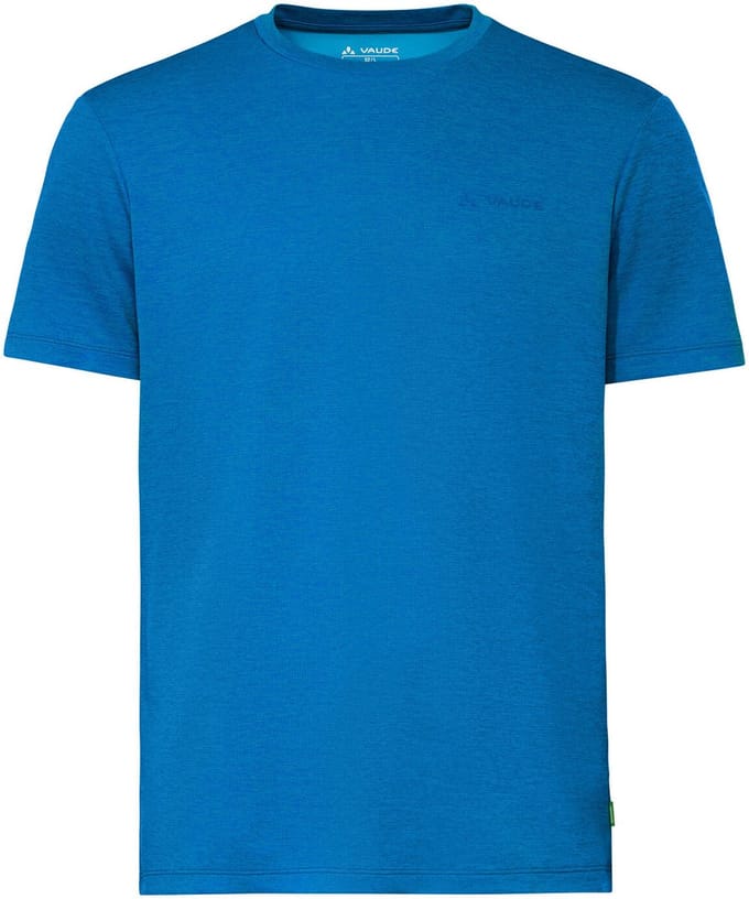 Vaude Essential T-shirt Met Korte Mouwen Blauw S Man