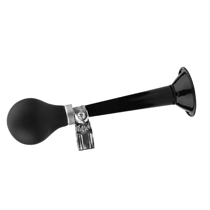 2.2 inch Fiets Fiets Toeter Draagbare Fiets Luchthoorn Bugel Knijpring Zwart black