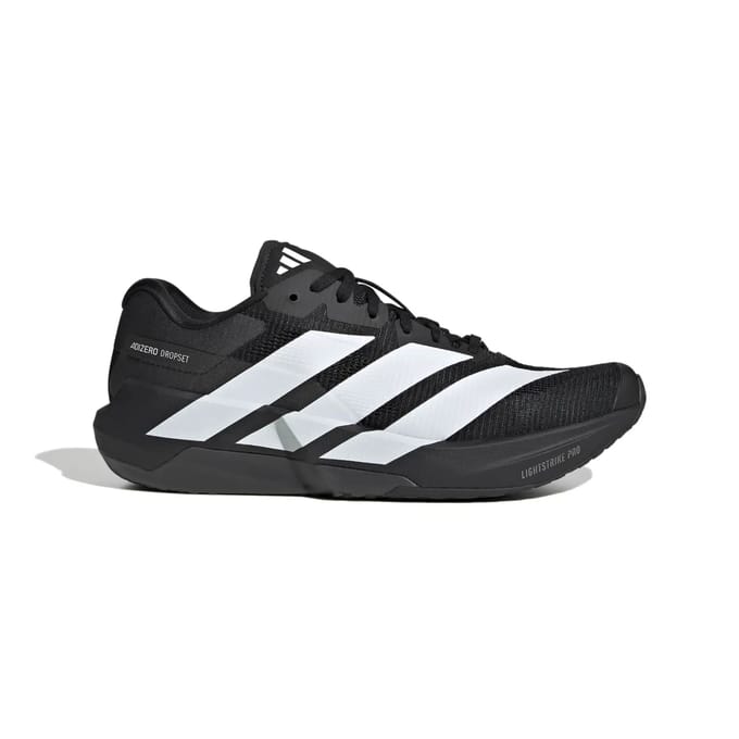 Adidas Dropset Sneakers Heren - Zwart - Maat 42 - Mesh/Synthetisch