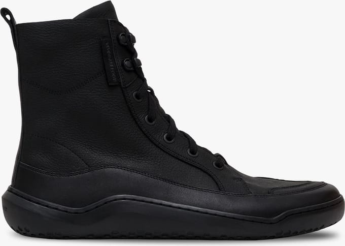 Vivobarefoot Gobi Boot Obsidian - Mannen Barefoot Schoenen - Maat 42