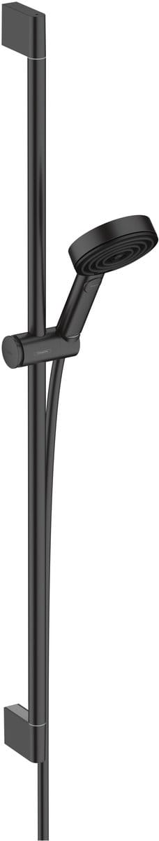 Hansgrohe Pulsify Select glijstangset 3jet Relaxation 10.5cm met glijstang 90 cm Mat Zwart