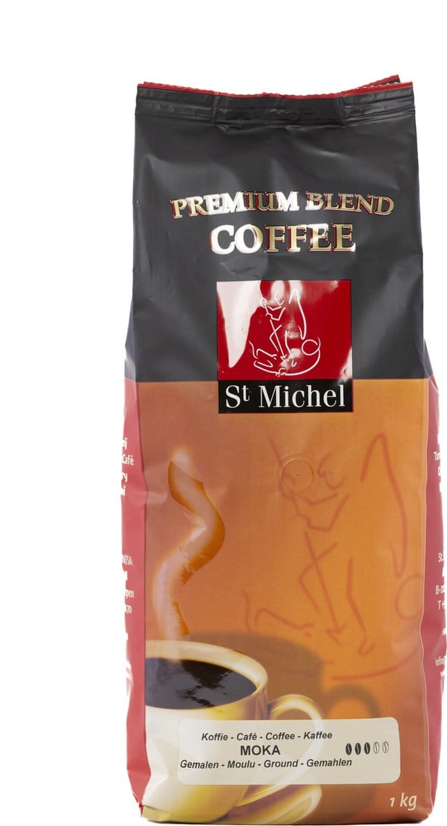 St. Michel Moka Gemalen koffie 2 x 1 kg