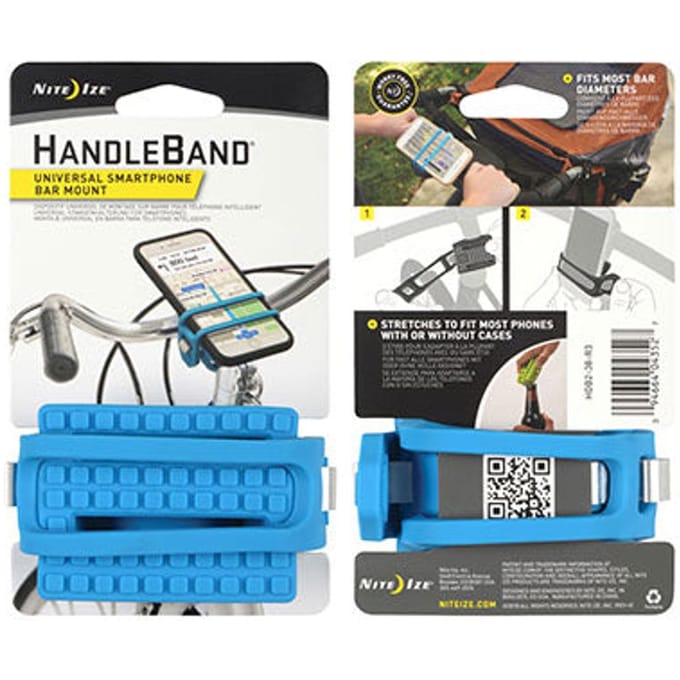 Nite Ize - HandleBand - Universeel fiets Smartphone houder - Blauw