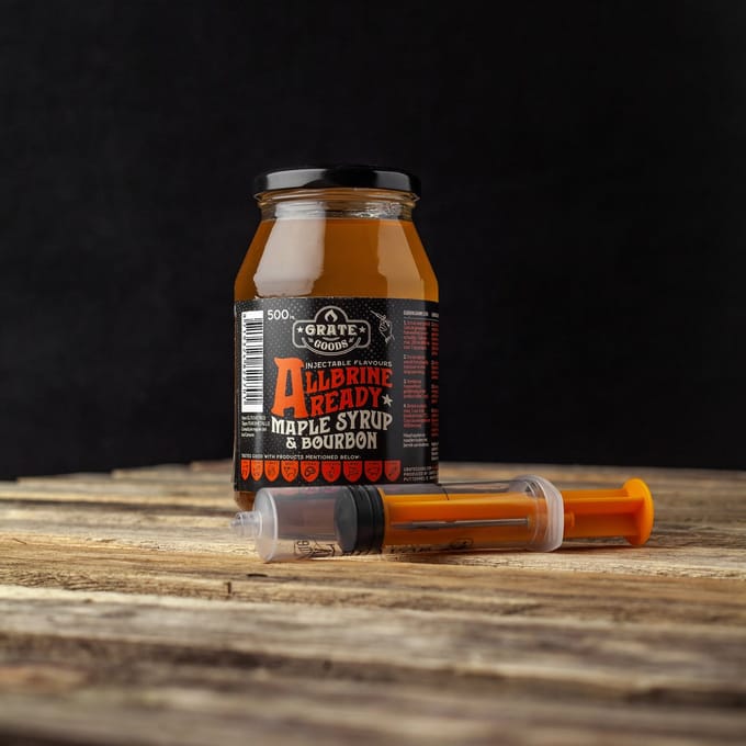 Grate Goods - AllBrine Ready Maple & Bourbon - 500 ml