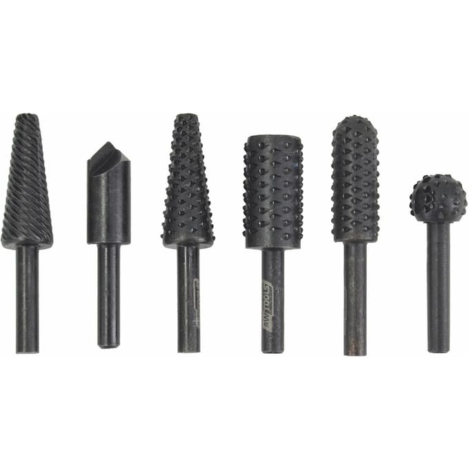 AWTools - Serie AW32852 - Roterende Frezenset - Metaal en Hout - HSS