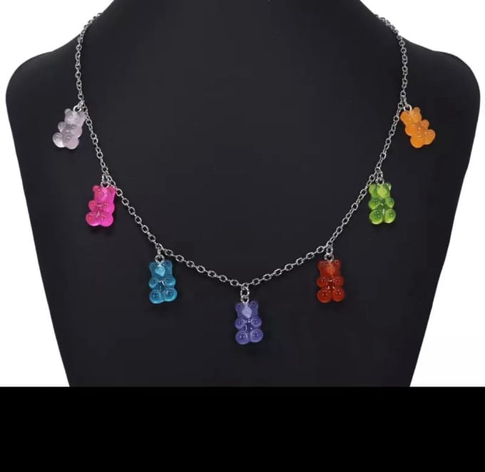 Akyol - beer ketting - 7Beertjes - Ketting - Beertje - leukke ketting met beertjes