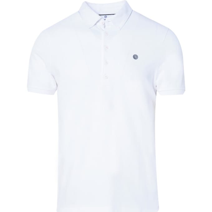 Blue Industry Polo met korte mouwen