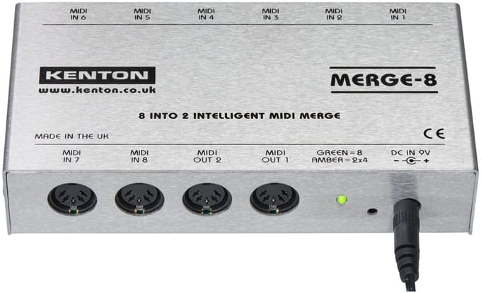 Kenton Merge 8 - MIDI-tool voor keyboards