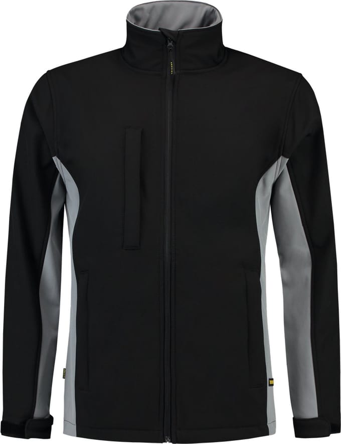 Tricorp 402002 Softshell Bicolor - Zwart/Grijs - 6XL