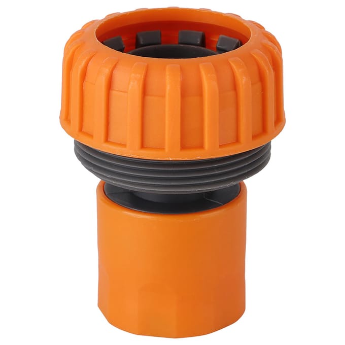 5 stuks 1 inch PP Waterslang Pijp Connector Snelkoppeling Slangkoppeling black