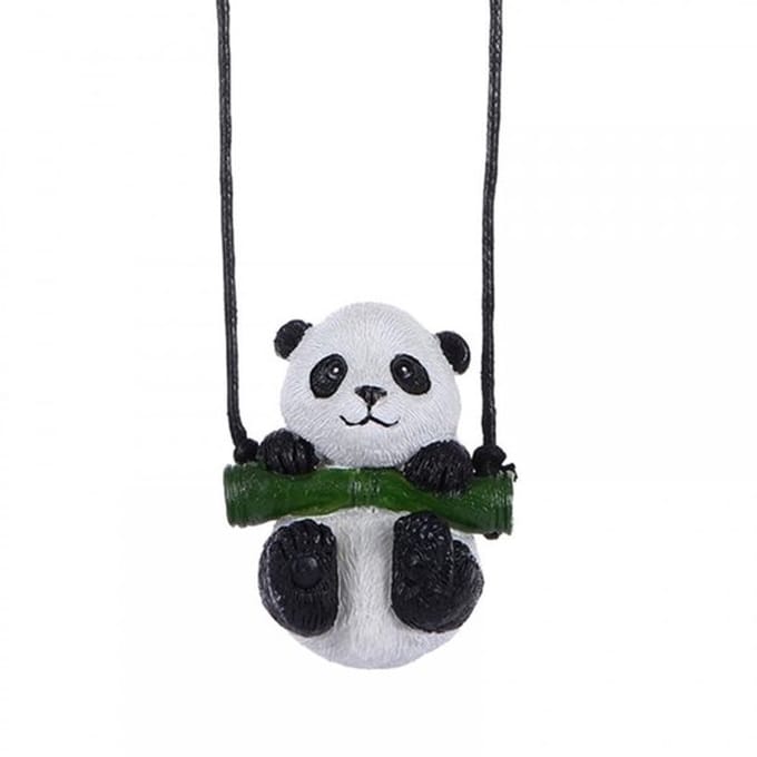 Dailygoods- Autoschommel Schattig Design - Panda Ornament - Decoratie