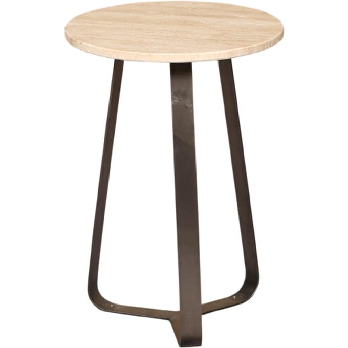 PTMD - Salontafel Micka - Beige - 40x40x56cm