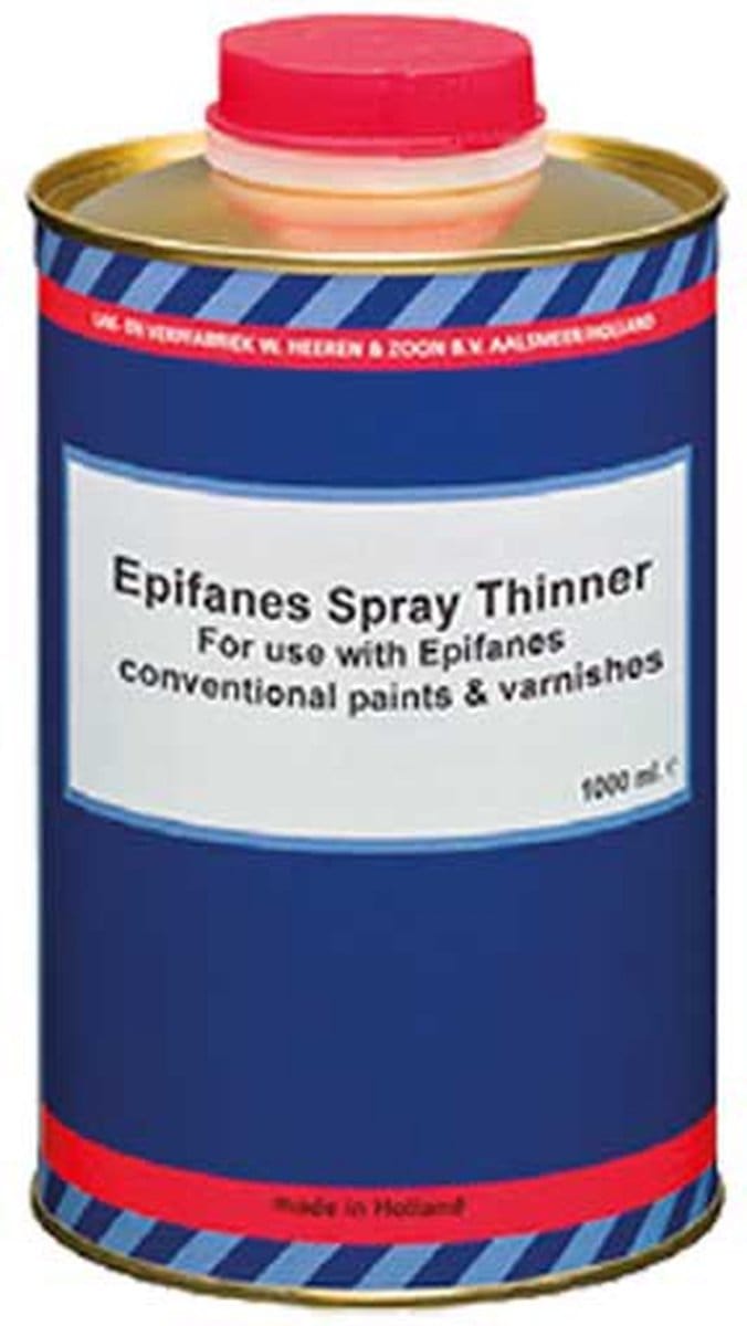Epifanes 1l Pu 2 Componenten Sproeien Verdunner Transparant