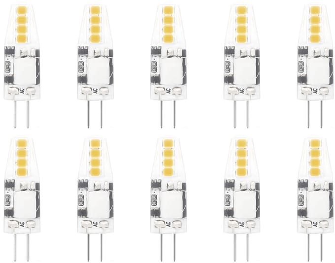 Modee LED Lamp G4 - 1.8W 6000K 180 LM 12V - LED Lamp insteek - Daglicht Wit - 10 stuks