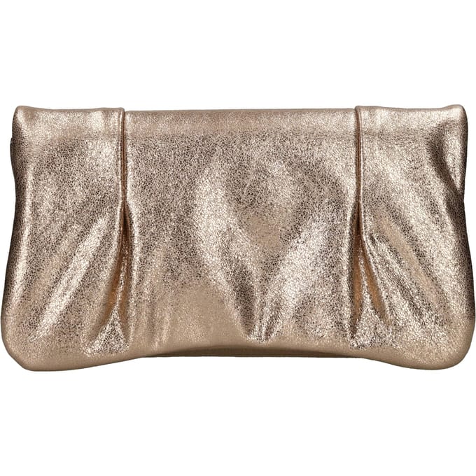 GIANNI CHIARINI Schoudertas Koppeling Glenda Crossbody Bag Champagne Goudkleurig