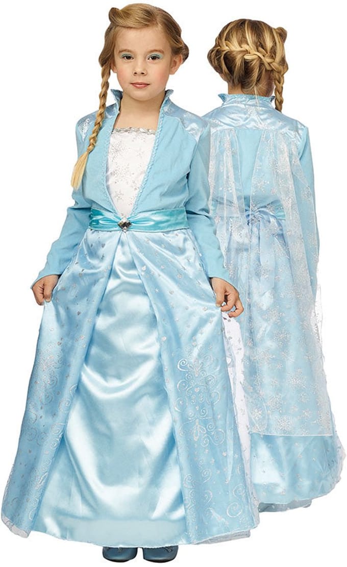 Prinsessenjurk Sophie Blauw Premium - Maat 152