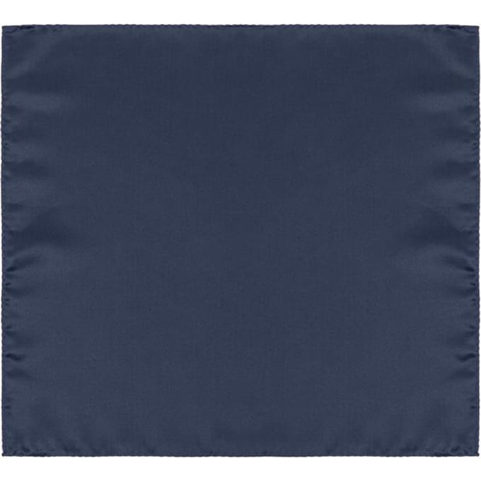 Blauwe Zijde Zakdoek
