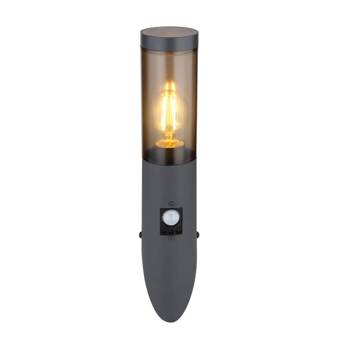 Globo Buitenwandlamp Boston met bewegingsmelder