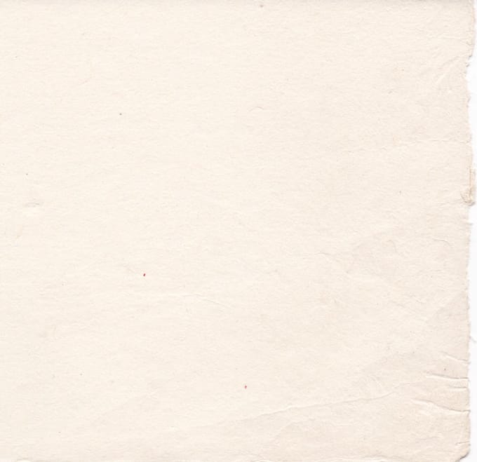 set van 25 vel Tree Free Gampi papier, A4, glad, 150 grs, schepranden rondom