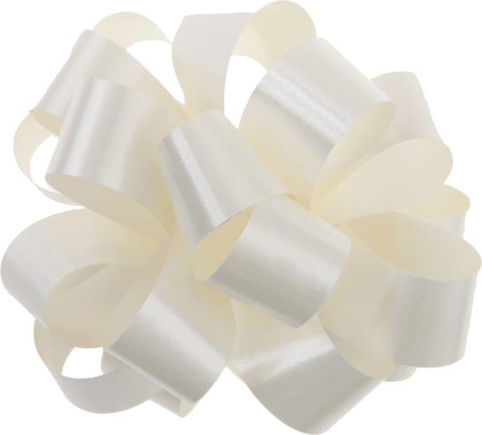 Trekstrikken crème wit 19mm breed - rol 40 meter