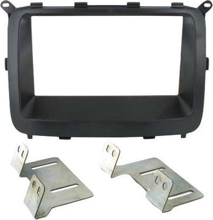 2-DIN FRAME KIA Carens 2013>   zwart