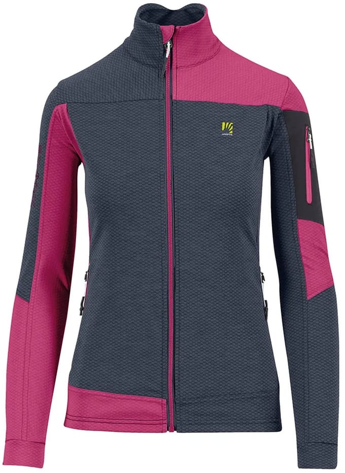 Karpos Cherz Fleece Met Volledige Rits Blauw S Vrouw