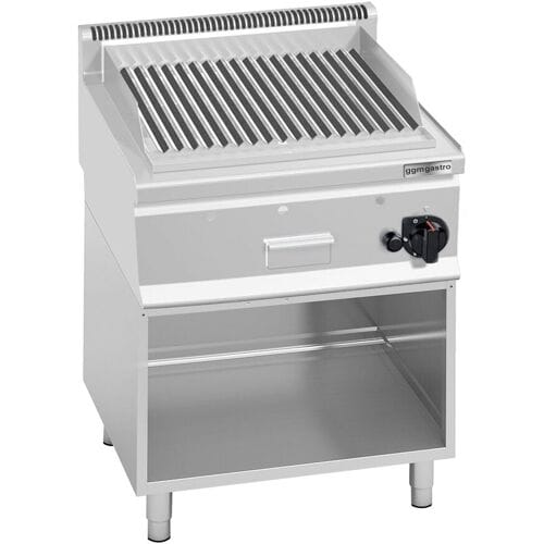 GGM Gastro Gas Lavasteingrill - 8 kW - inkl. Untergestell