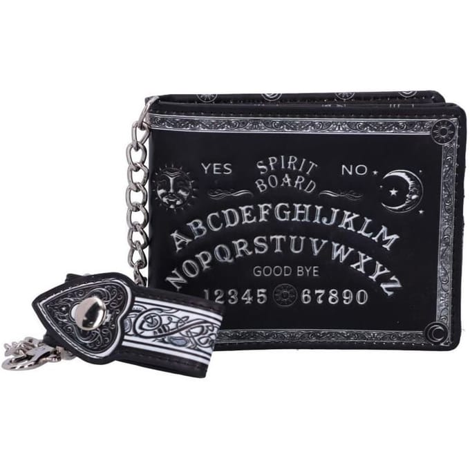 Nemesis Now - Gothic Portemonnee - Spirit Board - voor Mannen - zwart-wit
