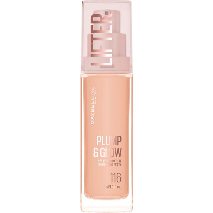 Maybelline New York Lifter Lifter Plump & Glow Foundation (Various Shades) - 116