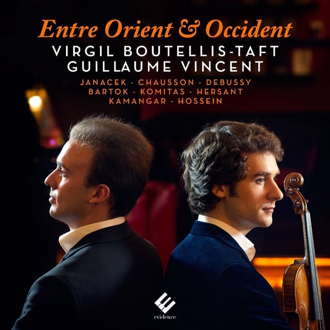 Virgil Boutellis-Taft & Guillaume Vincent - Entre Orient Et Occident (CD)