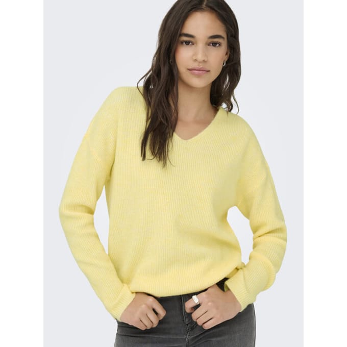 ONLY - ONLCAMILLA V-NECK L/S PULLOVER KNT Dames Vest