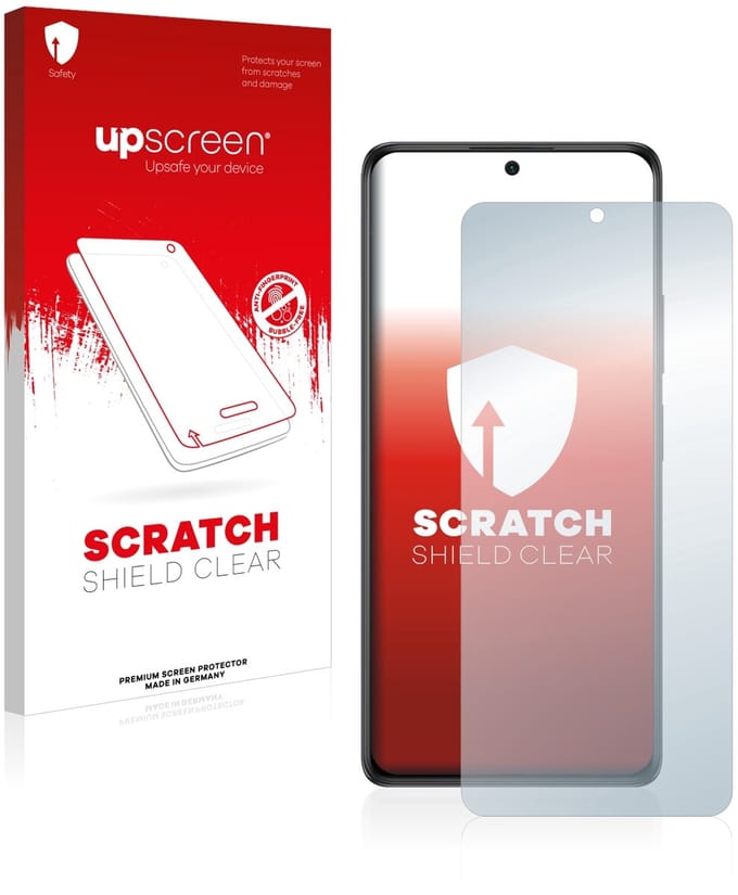 upscreen - Screenprotector voor Xiaomi Redmi Note 10S - Folie Beschermfolie transparant