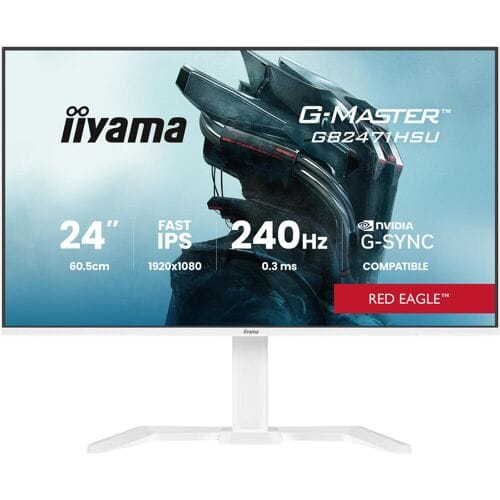 Iiyama G-MASTER Gaming monitor Energielabel E (A - G) 60.5 cm (23.8 inch) 1920 x 1080 Pixel 16:9 0.3 ms DisplayPort IPS LCD