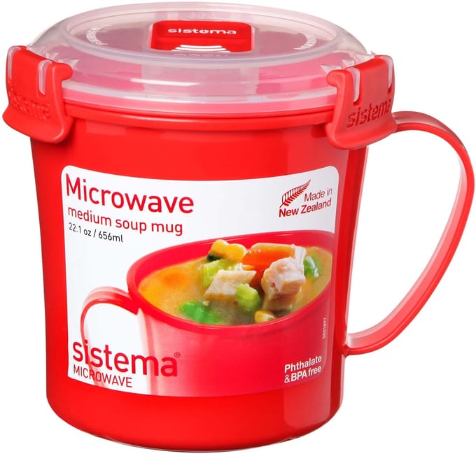 Sistema Microwave - Soepbeker magnetron - Met stoomklep - Medium - 656ml