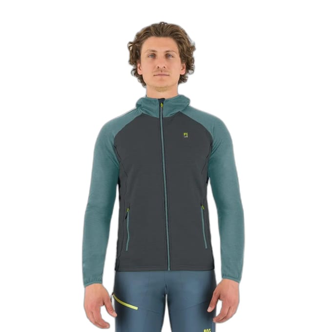 Fleece met capuchon en volledige rits Karpos Ambrizzola