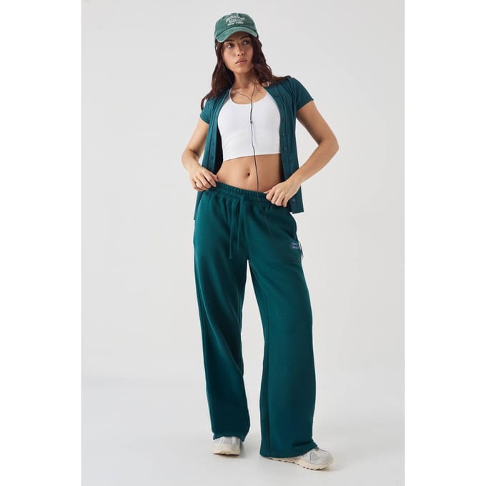 Dames DSGN Studio Sport Rechte Pijp Jogger | Pine | Maat: Large